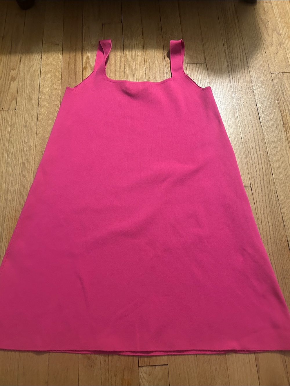 Zara Women’s Hot Pink Sleeveless A-Line Dress